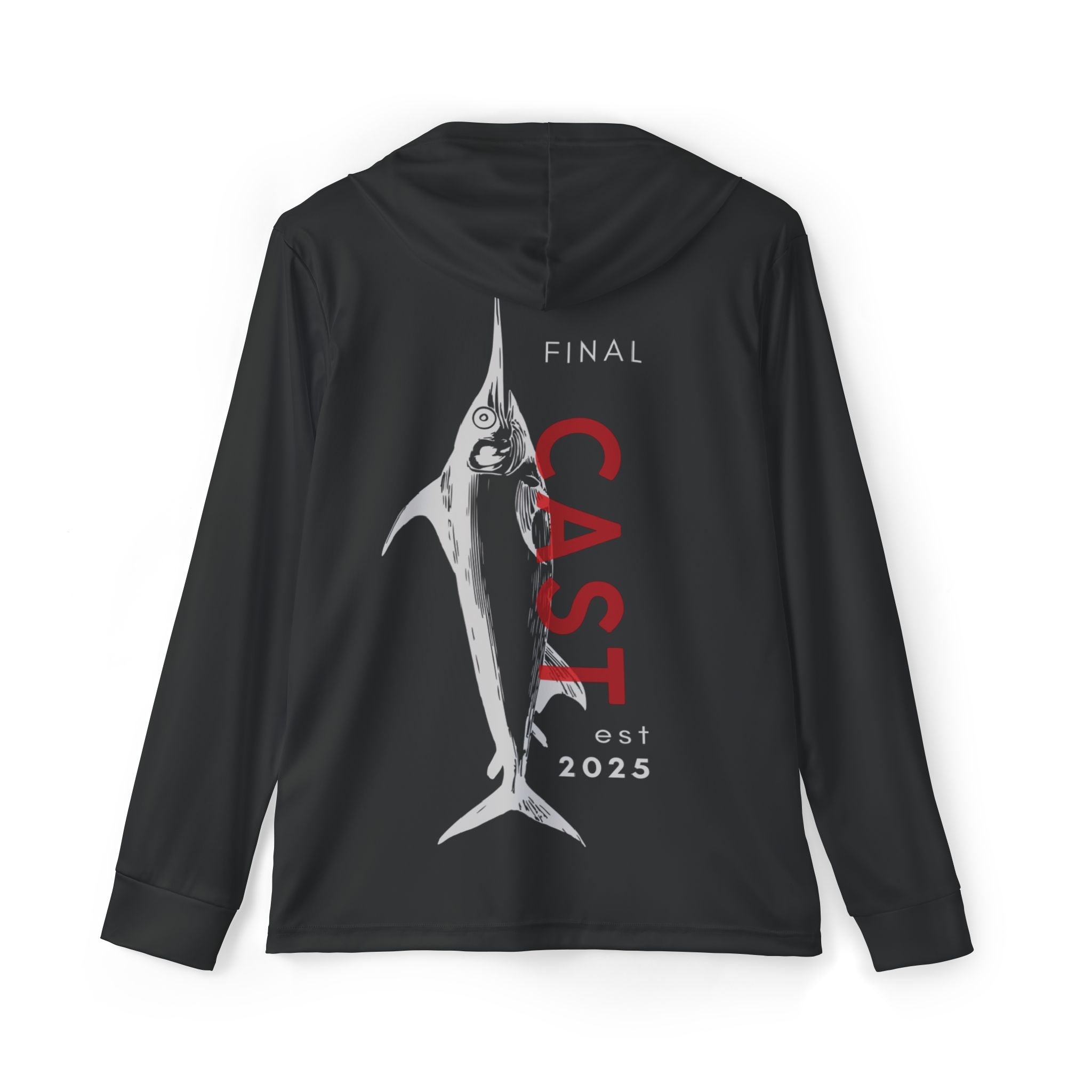 Black UV Fishing Hoodie