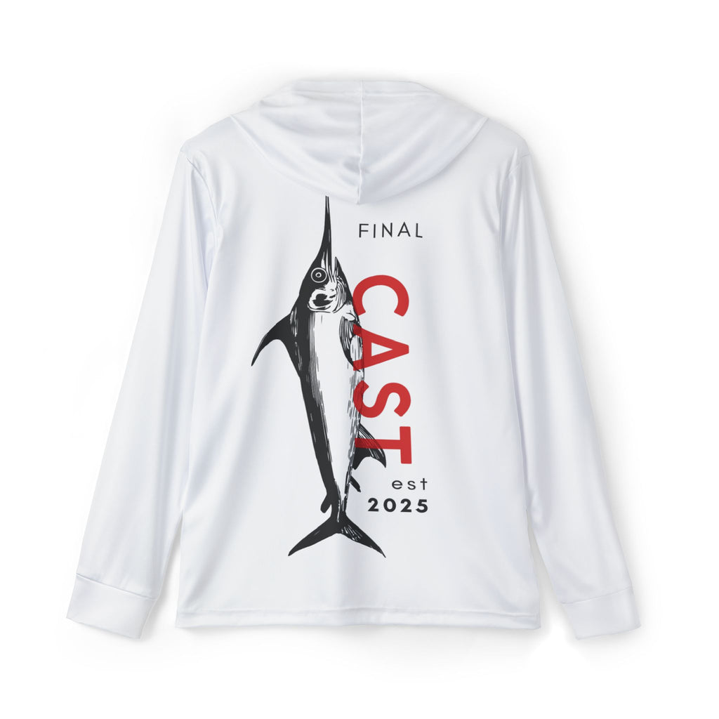 White UV Fishing Hoodie